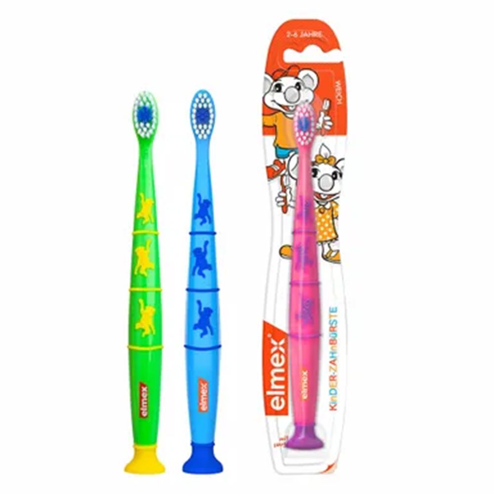Elmex Kinder Zahnbürste Duo Pack 2 St