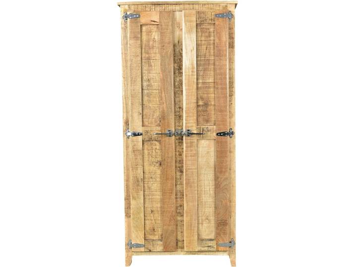 Schrank Fiori natur Mangoholz Massivholz B 80 H 180 cm