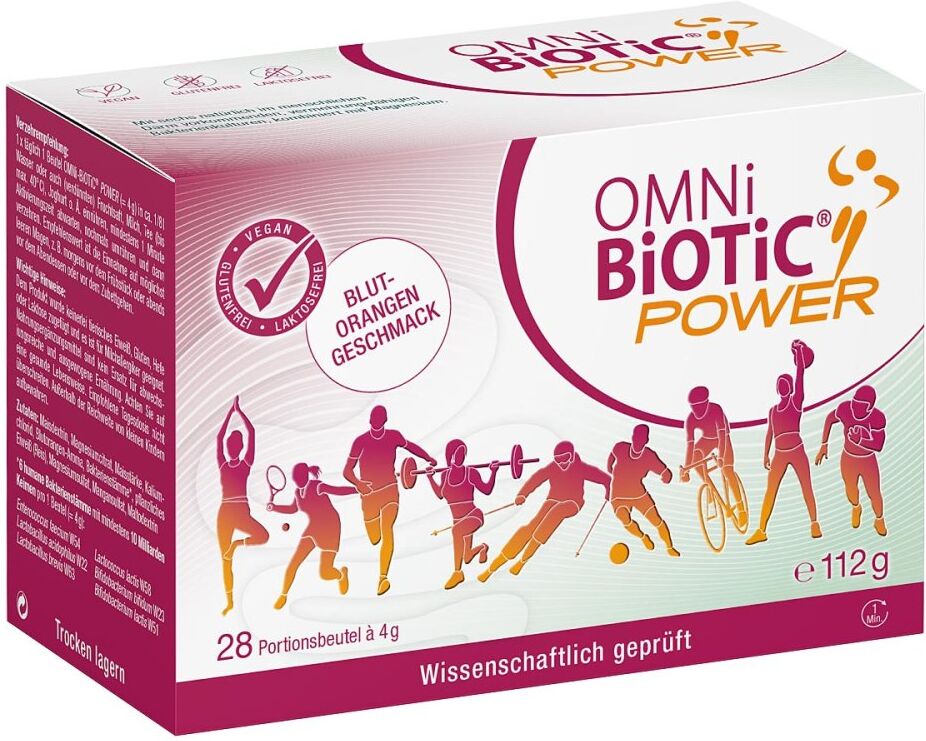 OMNi BiOTiC Power - mit Blutorangengeschmack für Sportler