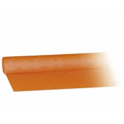 4x Damasttischdecke Tischtuch aus Papier gerollt 1,20m x  8m terrakotta