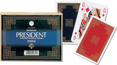 Piatnik President speelkaarten dubbele set