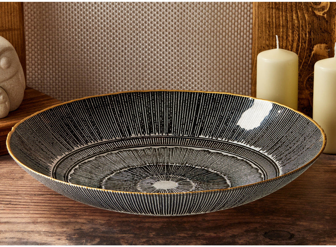 Anton Studio Designs Aztec Bowl Multi-Coloured 1
