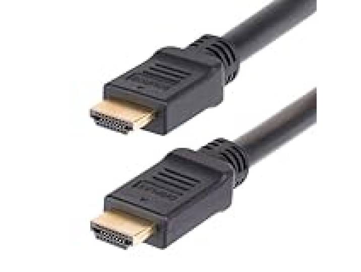 StarTech Câble Actif HDMI 2.0 Mural 15m, Plénum, 4K 60Hz, HDR10, ARC, Noir Haut Débit, HDCP 2.2, Cordon HDMI CMP, Classé plénum, 18Gbps, Audio 32 canaux