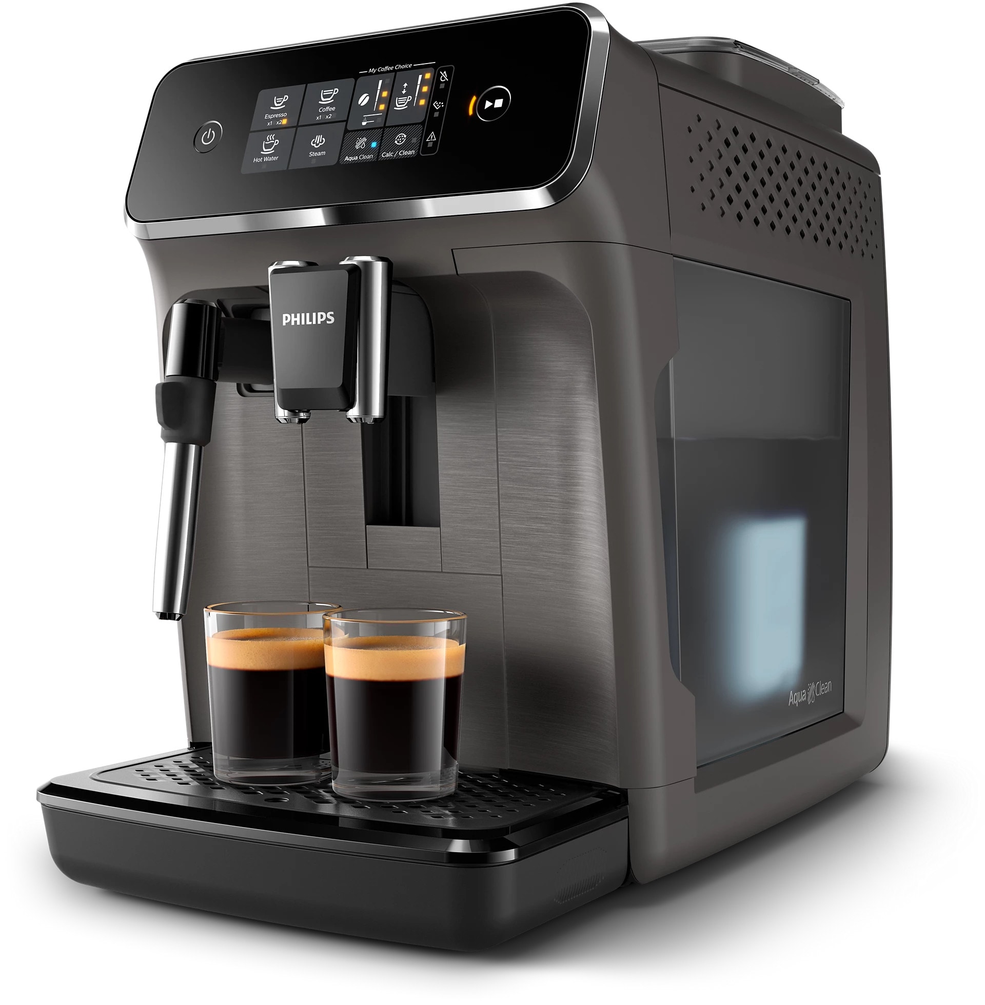 Philips EP2224/10 Series 2200 Kaffeevollautomat dunkelgrau