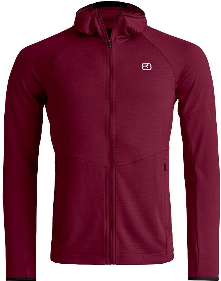 Ortovox  - Fleece Light Grid Red Malbec - L - Polaire