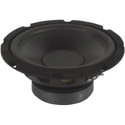 Velleman SCHWARZER SUBWOOFER FÜR LAUTSPRECHER, 10" / 350W, PA Lautsprecher, Schwarz