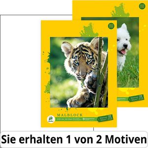 Staufen Zeichenblock Edition Dürer Malblock, A4, 70 g/m², weiß, geleimt, 100 Blatt