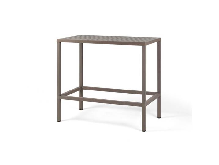 NARDI Cube High Bartisch Aluminium/Kunststoff Trendig &amp; bunt Tischbein mit Höhenausgleich