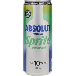 Absolut Vodka Sprite Zero Mixgetränk 10% Vol. 330ml