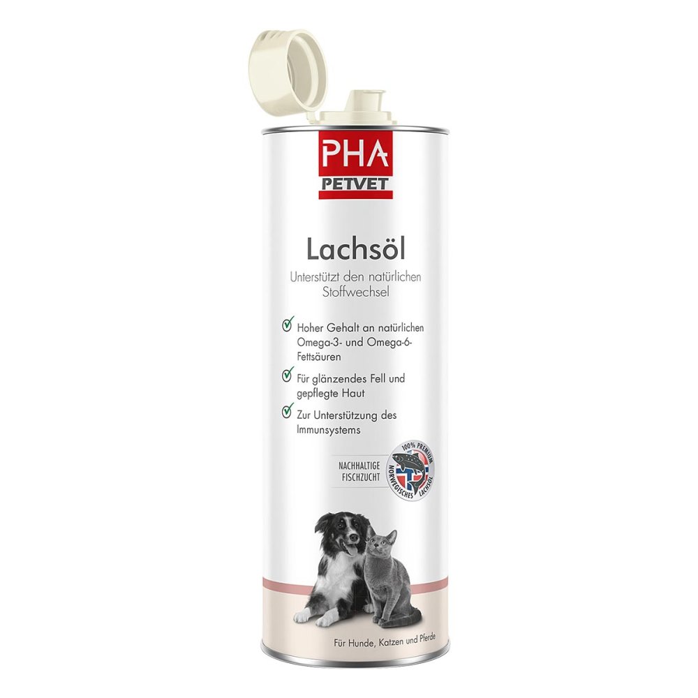 PetVet GmbH Pha Lachsöl für Hunde/Katzen/Pferde 17979100