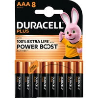 Plus Alkaline Batterie, Micro AAA LR03 1,5V, Extra Life 8 Stück, AAA (LR03)