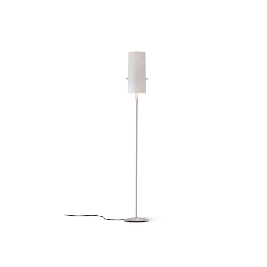 Serien Lighting LED-Stehleuchte CLUB FLOOR M gebürstet/Melange grau CL2113 4260458633748