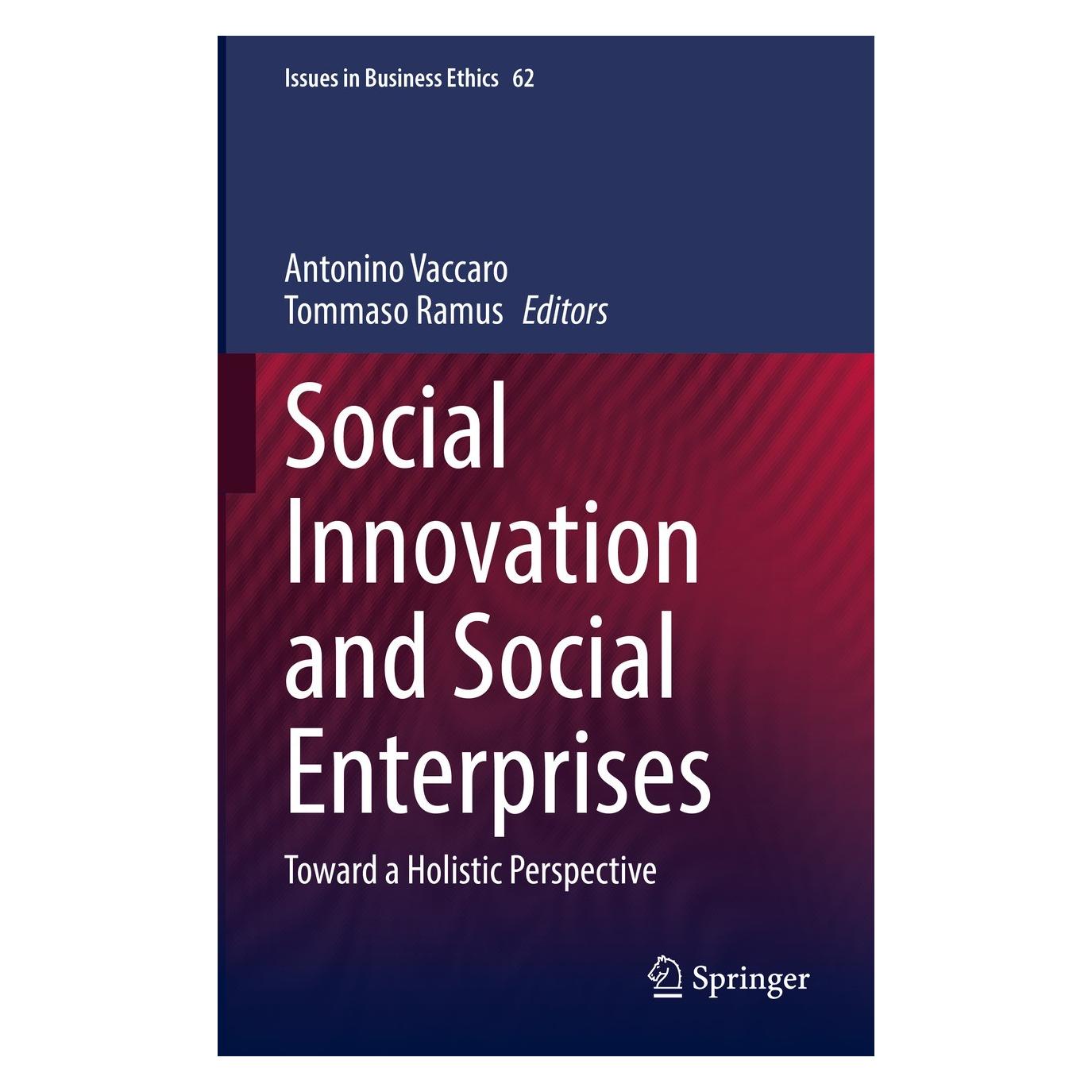 Springer Social Innovation and Social Enterprises (9783030965952)