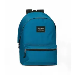 Pepe Jeans für Jungen. PU120003 Aris Rucksack blau (OSFA), Lässig, Polyester, Acryl, Kinderbekleidung