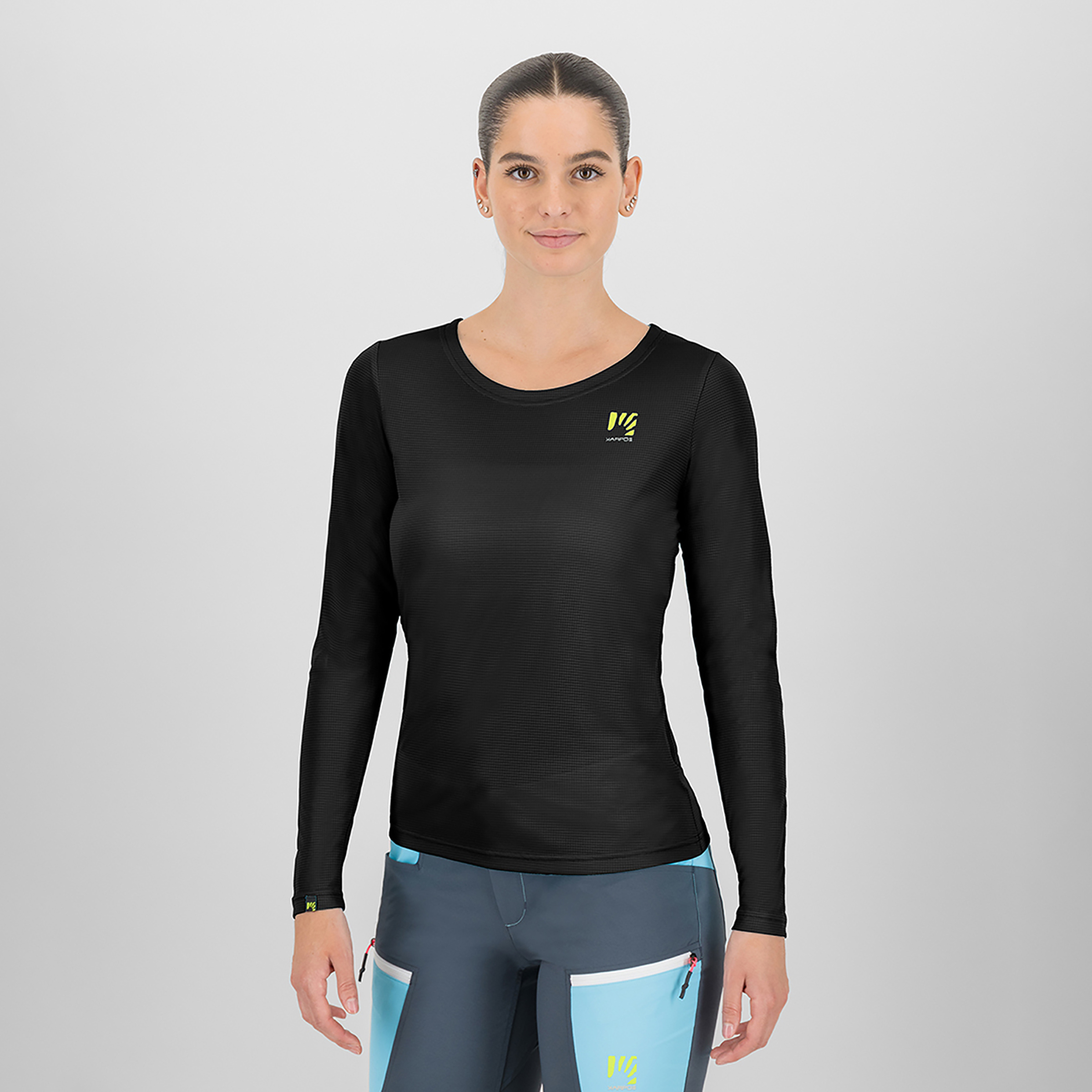 Karpos Loma Evo Damen Longsleeves schwarz Größe S Trekking Elastisch