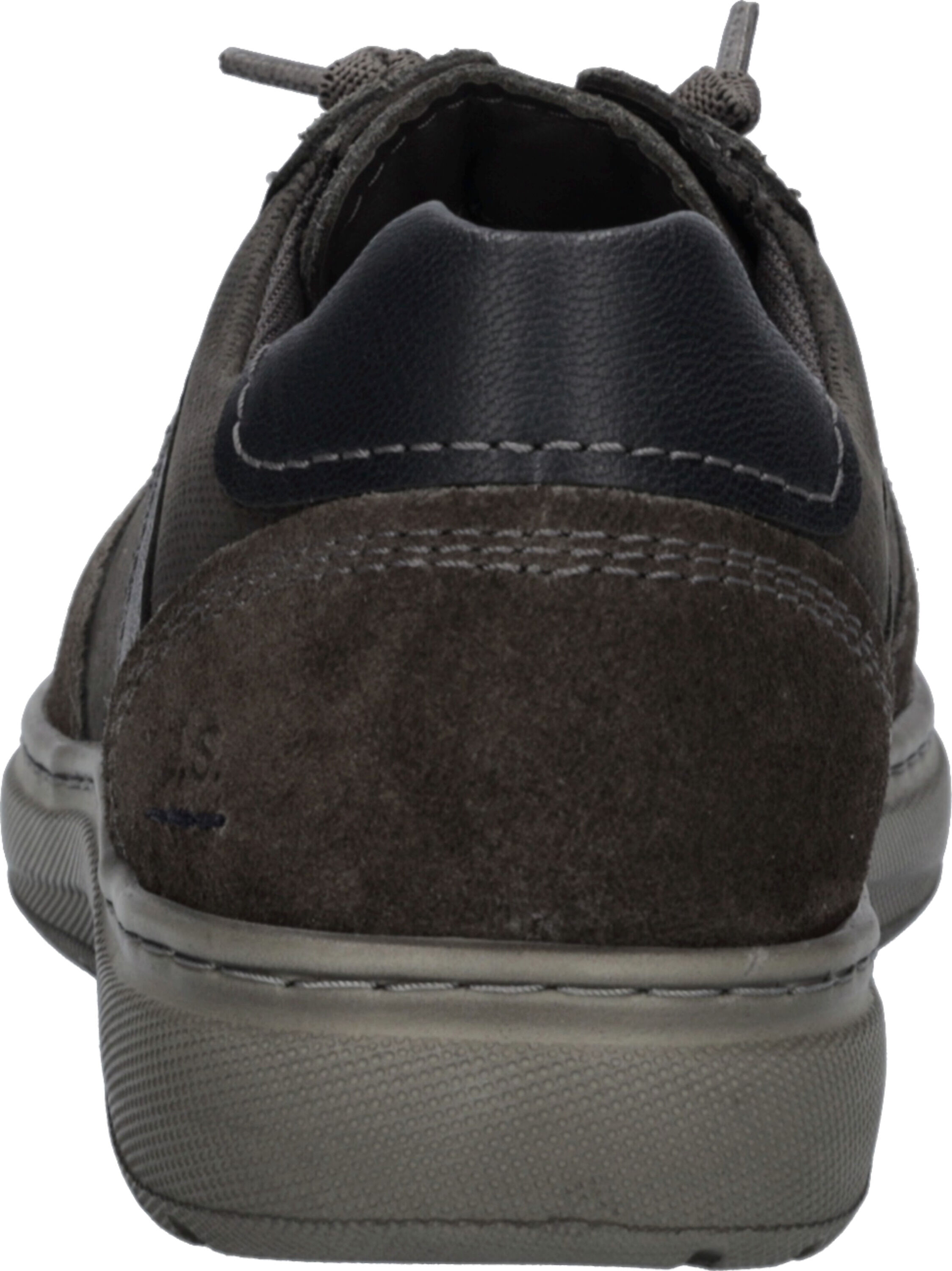 Schnürschuh JOSEF SEIBEL "Baxter 01, carbon-kombi", Herren, Gr. 44, grau (carbon, kombi), Schuhe Schnürschuh