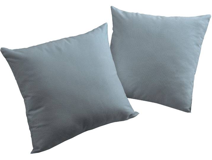Dekokissen ADAM Uni Light Collection , blau (königsblau, unifarben), B:50cm L:50cm, Obermaterial: 100% Baumwolle, Dekokissen_Sitzkissen_Kissenhüllen, Dekokissen, im Uni Design