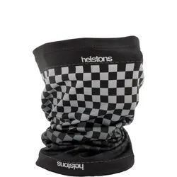 Helstons, Unisex, Sturmhaube + Halsschlauch, Nackenband Motorrad Damaststoff, Schwarz, One Size