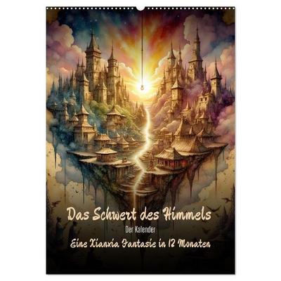 Das Schwert des Himmels - Der Kalender (Wandkalender 2027 DIN A2 hoch), CALVENDO Monatskalender