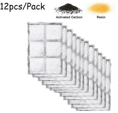 Uplifted Finds Activated Carbon Water Fountain Filters (4 Pack) 12 Pcs