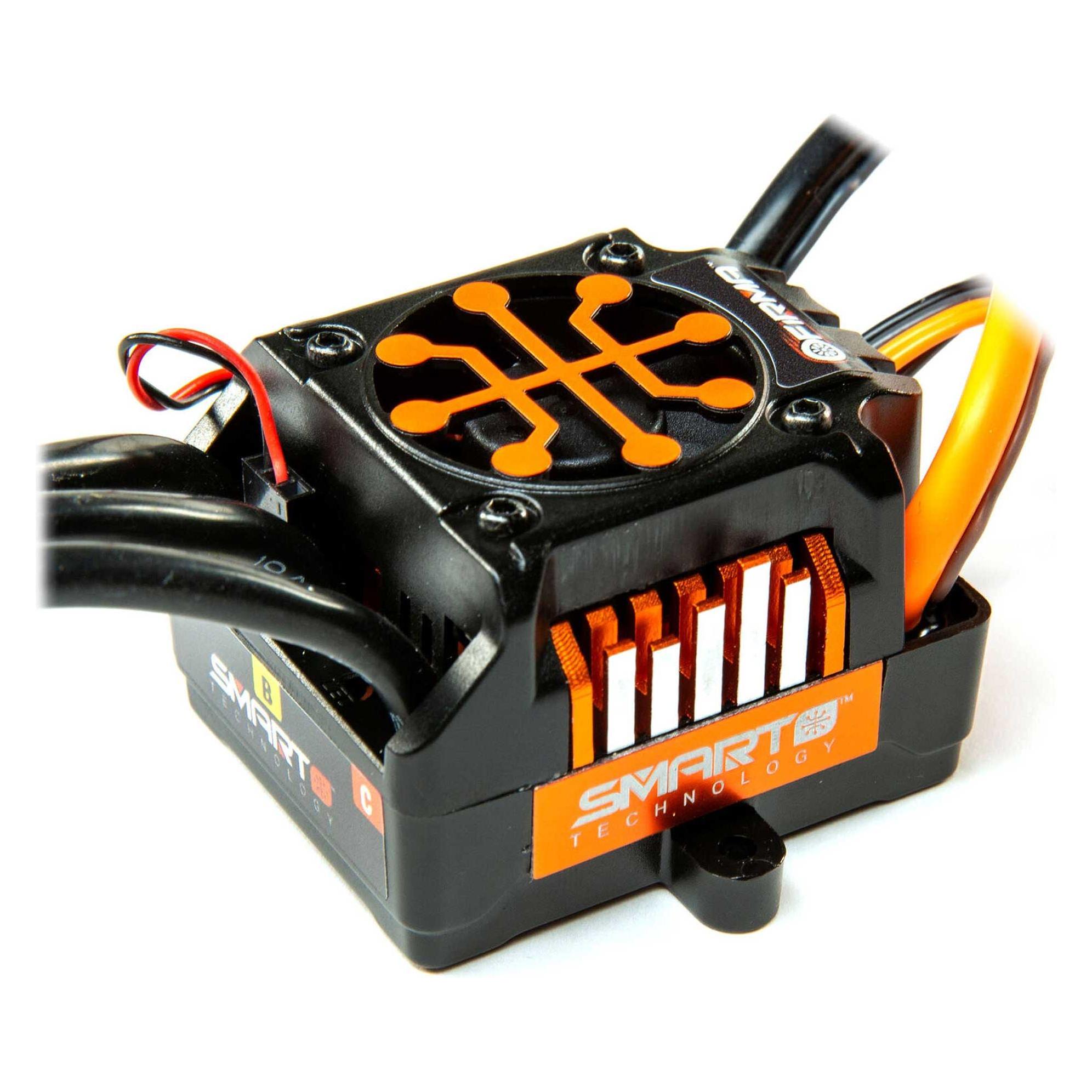 Spektrum REGLER CAR 150A BRUSHLESS SMART Firma V2 (orange) (SPMXSE1155)