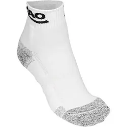 TAO Atmungsaktive Funktionssocken RUNNING SOCKS, Größe 44 in Weiß Weiß