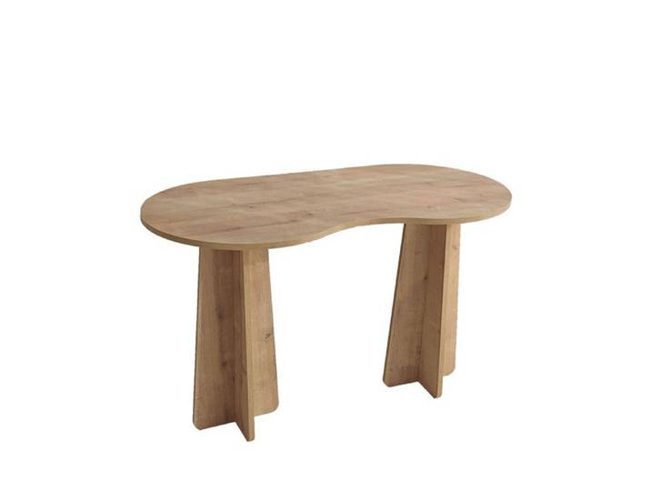 Lina - Bureau en bois L120cm - Bois clair