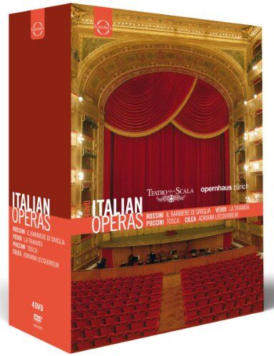 Various - CILEA, PUCCINI, ROSSINI, VERDI (4 DVD Box) - Italienische Opern zum Sonderpreis - Preis vom 09.10.2026 07:28:09 h