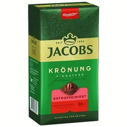 Jacobs Kaffee gemahlen »Signature Entkoffeiniert« 500 g braun