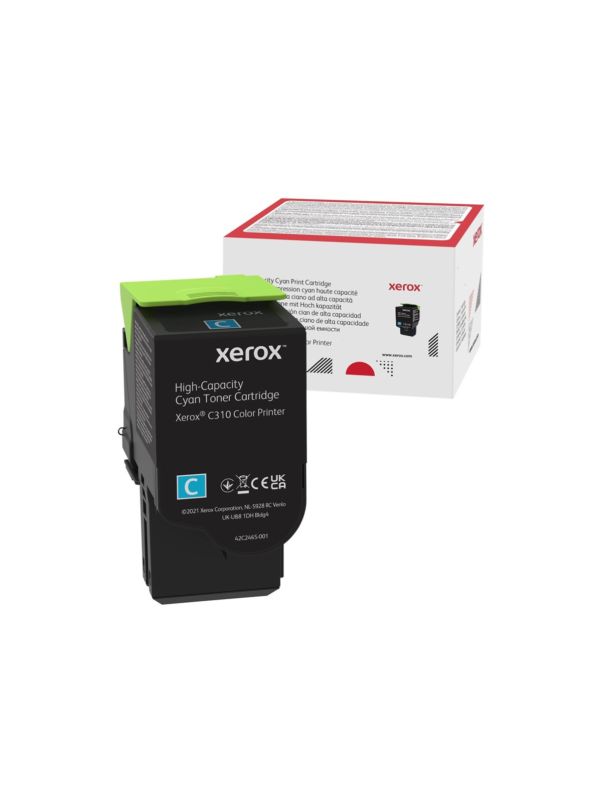 Xerox - high capacity - cyan - original - toner cartridge