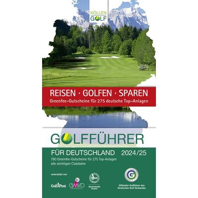 Golfführer für Deutschland 2024/25, Taschenbuch von , Köllen, 978-3-88579-591-9