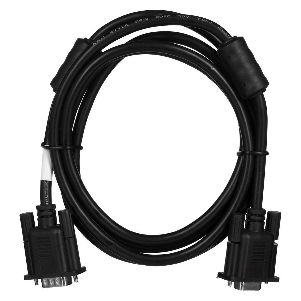 Lanberg CA-VGAC-10CC-0018-B+ VGA-Kabel 1,8 m VGA (D-Sub) Schwarz (1.80 m) (CA-VGAC-10CC-0018-B+)