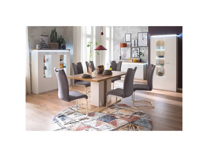 Buffet haut 138 x 143 x 38cm Blanc