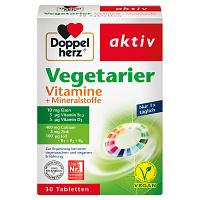DOPPELHERZ Vegetarier Vitamine+Mineralstoffe aktiv 30 St