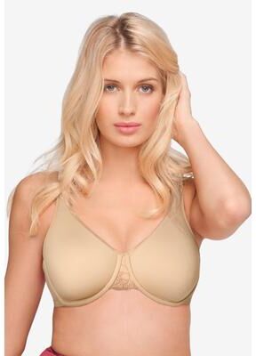 Plus Size Women's Smooth Caress Bra by Avenue Body in Natural (Size 38 D)