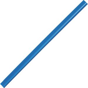 Durable Klemmschiene 2931-06, A4, blau, Füllhöhe 6 mm, für ca. 60 Blatt, 50 Stück