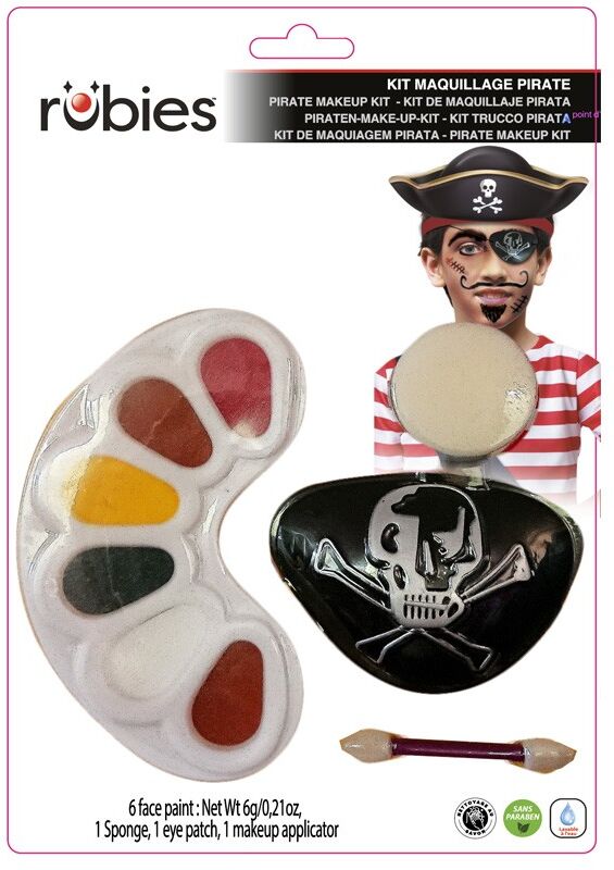 Palette maquillage Pirate enfant - Rubies