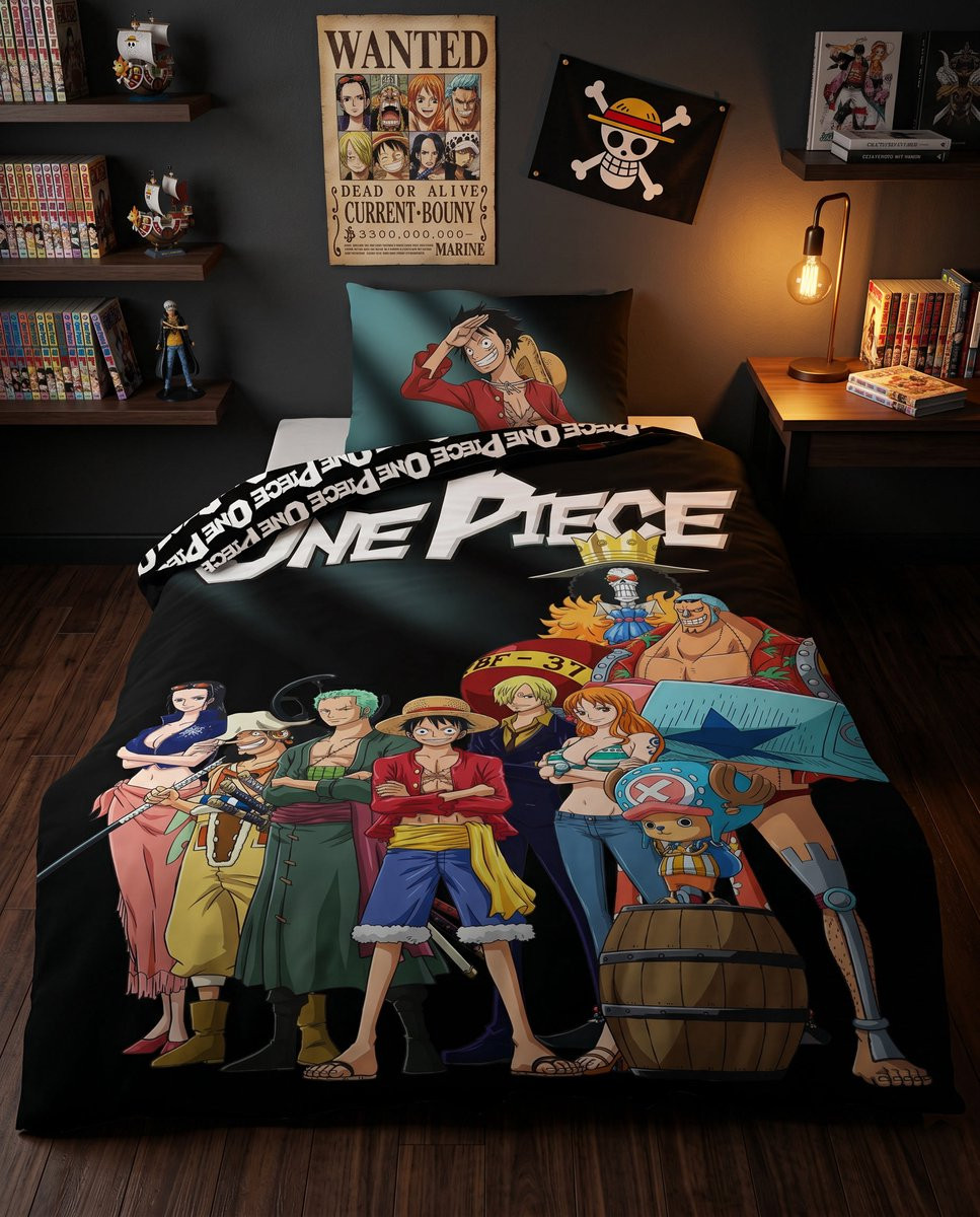 Aymax Dekbedovertrek One Piece met Kussensloop - Polykatoen - 140x200 cm