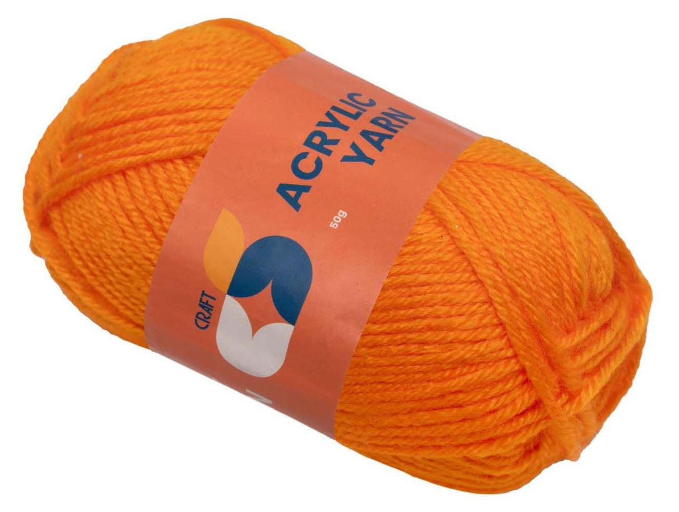Colorations Acrylgaren Oranje 50 gram