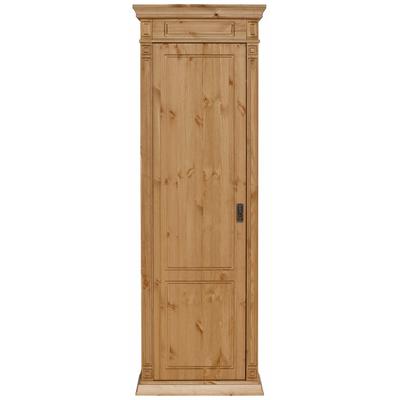 Schuhschrank OTTO HOME "Vinales mit Messinggriffen im Jugendstil, platz für ca. 19 Paar Schuhe", beige (natur geölt), Schränke, Schuhschrank, Messinggriffe im Jugendstil, Kassettenfront für ca. 19 Paar Schuhe