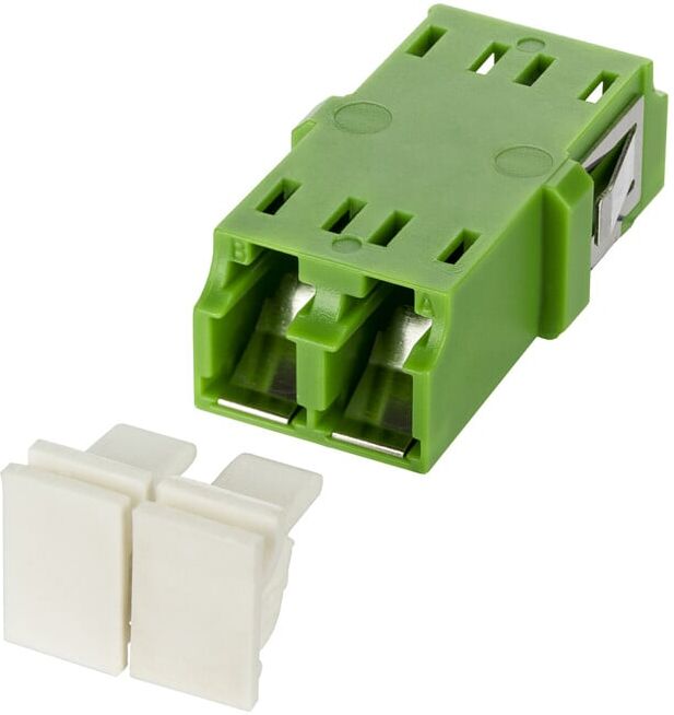 BTR NETCOM Opdat Couplage LC-D APC with Shutter, gn 1509007G-I ; Metz Connect (1509007G-I)