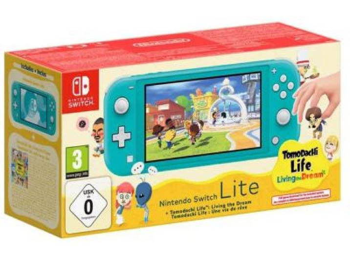 Nintendo - Console Switch Lite + Tomodachi Life