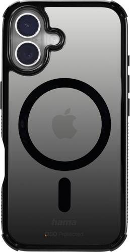 Hama Extreme Protect Cover Apple iPhone 17 Schwarz MagSafe kompatibel, Induktives Laden 00232373