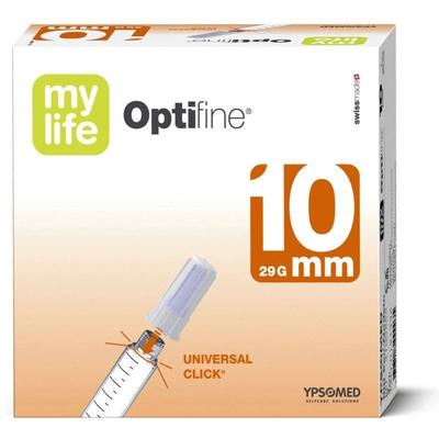 Mylife Optifine Pen-Nadeln 10 mm 100 St Kanüle