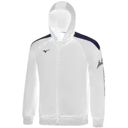 Mizuno, Jungen, Laufjacke, Team RB (176), Blau, Weiss, Mehrfarbig, 176