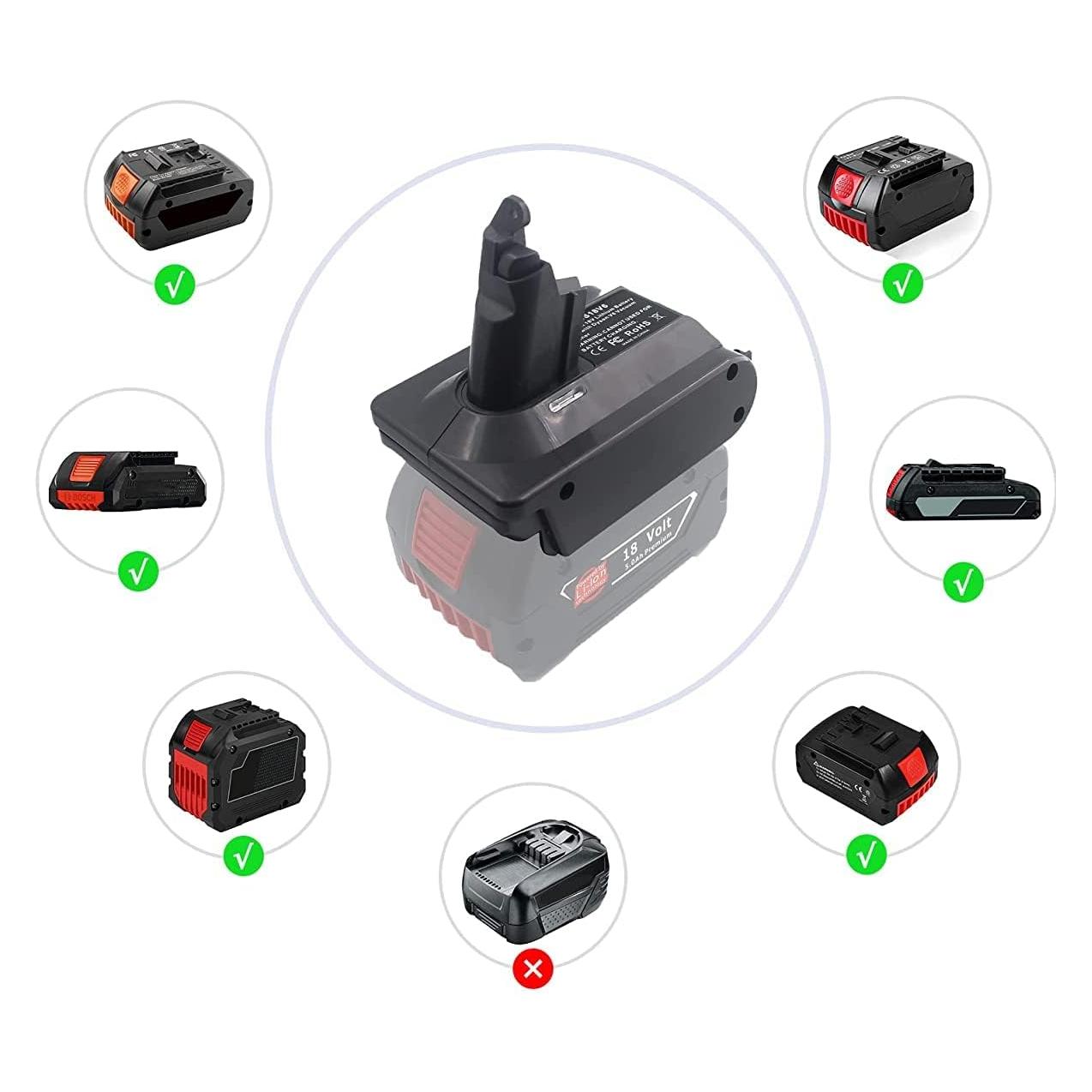 Japcell Bosch 18V Akku-Adapter für Dyson V6 (JAPCELL)