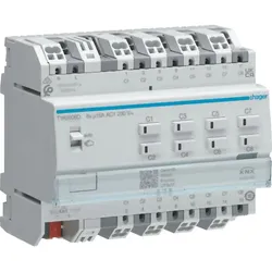 Hager Schalt-/Jalousieaktor 8/4-fach KNX, 16A TYAS608D