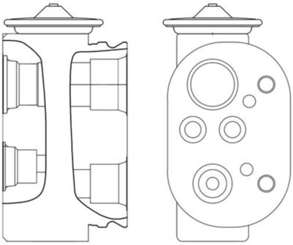 Expansionsventil, Klimaanlage MAHLE AVE 4 000S