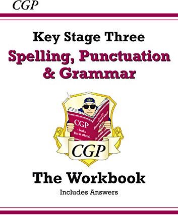 CGP Books - Spelling, Punctuation and Grammar for KS3 - Workbook (with Answers) - Preis vom 17.10.2026 19:25:27 h