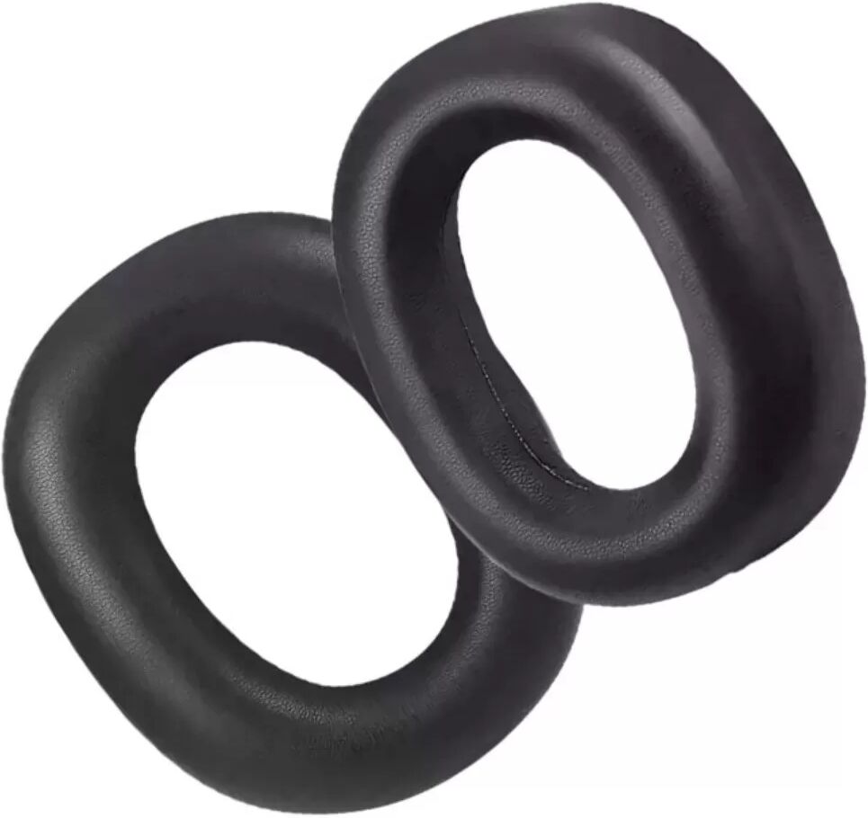 INF Ersatz-Ohrpolster kompatibel mit Edifier Halo Space – Proteinleder Schwarz, Over-Ear Komfort, 2er-Set